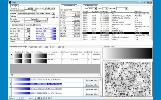 Castings control